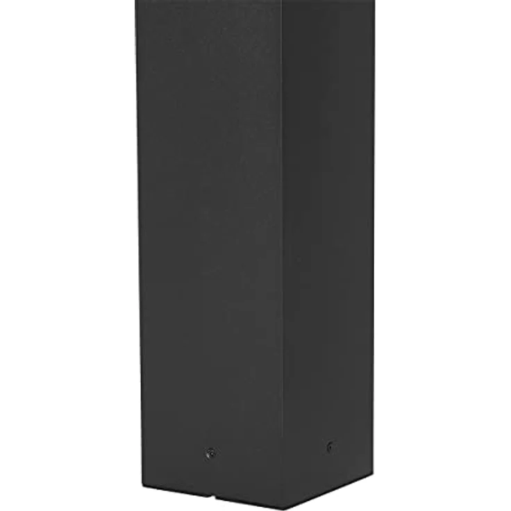 Qazqa Nicole Außen Pollerleuchte, dimmbar, IP44, 90cm, Schwarz, max. 40W, E27 Fassung, geeignet für LED – Bild 5