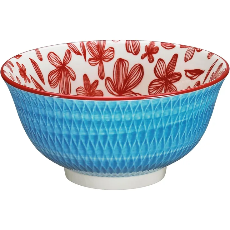 Bowl Schüssel Dessert-Schale Müslischale Ø15cm cilio AMICI Rauten blau 107784
