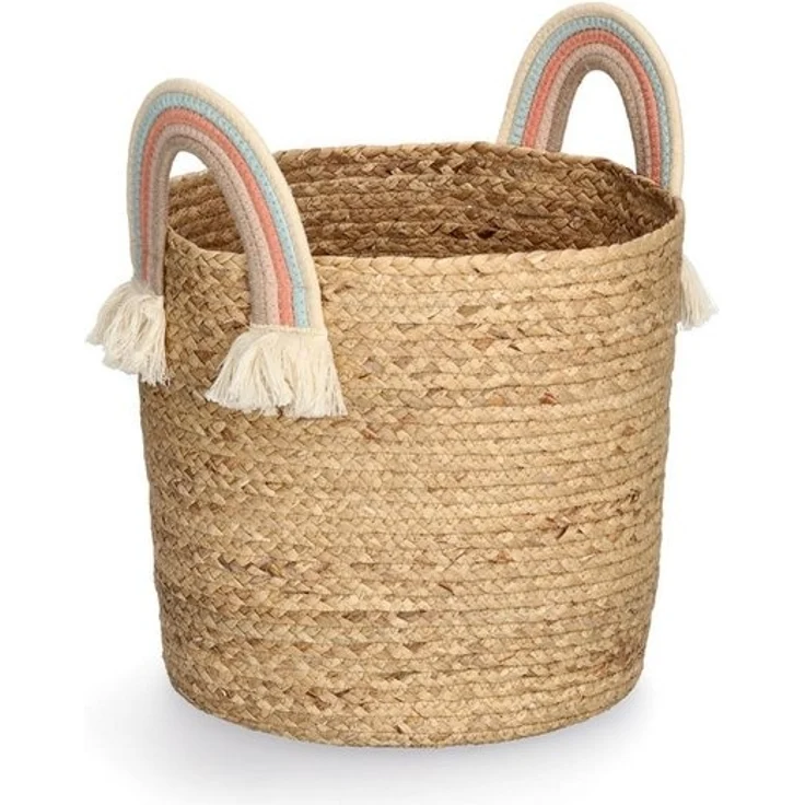 Aufbewahrungskorb Rainbow - naturfarben - Ø 35cm – Bild 4