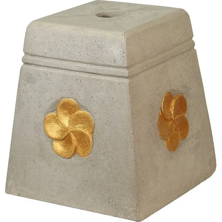 Oriental Galerie Sonnenschirm Schirmständer für unsere 90 - 130 cm ø Bali Schirme Eckig