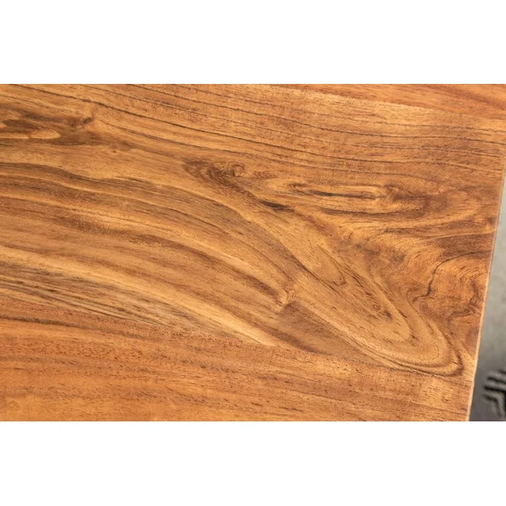 riess-ambiente Couchtisch MAMMUT 120cm natur / schwarz (Einzelartikel, 1-St), Massivholz · Metall · Baumkante · Akazie · Wohnzimmer · Industrial – Bild 8