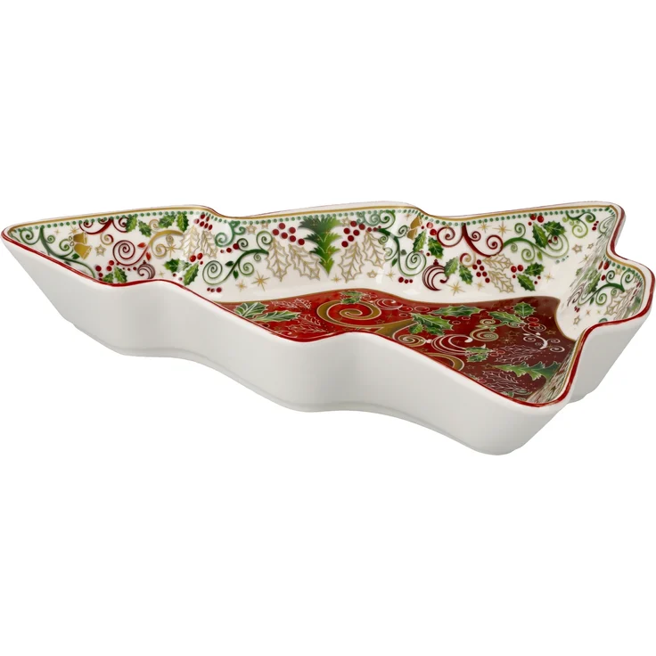 Goebel / Palais Royal - Weihnachtsbaum,Schale,25,5cm x 22,5cm x 4,0cm / Porzellan / 25,5cm x 22,5cm x 4,0cm – Bild 5