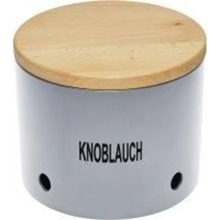 Magu Knoblauchtopf Silber Natur-Design 137662