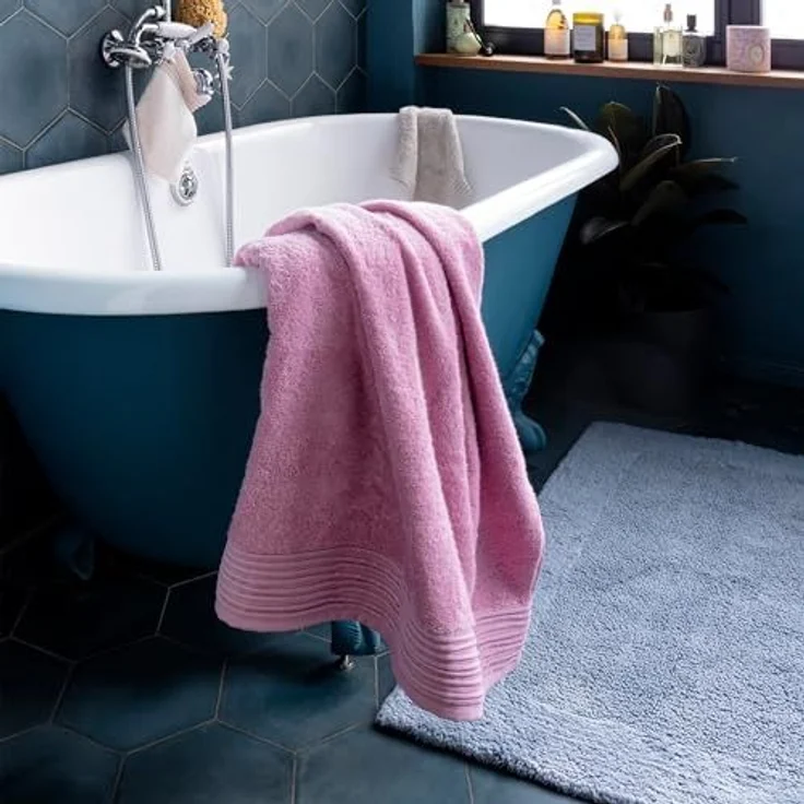Möve Badematte Loft, Höhe 22 mm, beidseitig nutzbar, Baumwolle, rechteckig – Bild 2