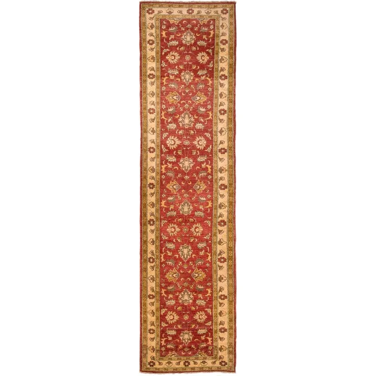 Morgenland Läufer Ziegler - 377 x 86 cm - rot