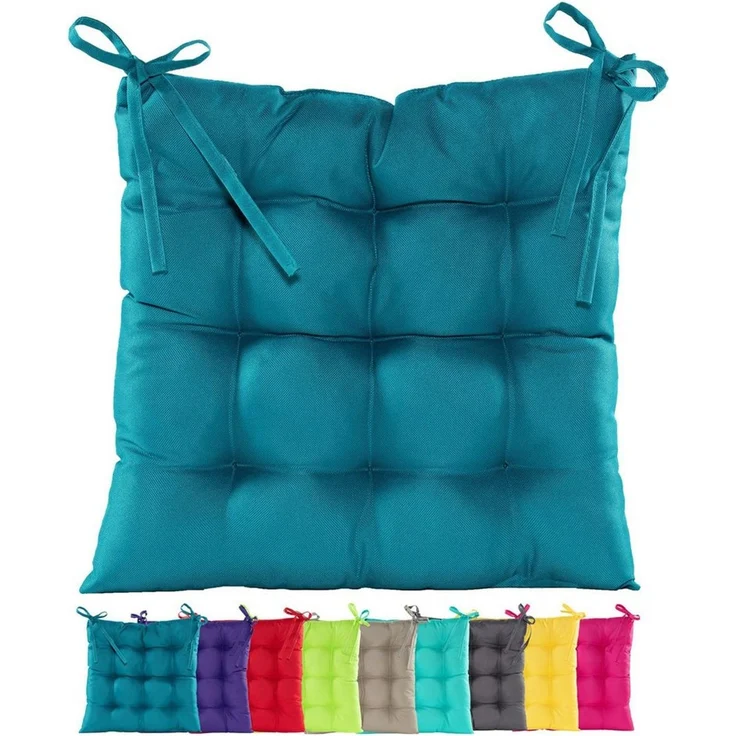 JACK Stuhlkissen JACK Outdoor 38x38cm Sitzkissen Lounge Kissen Sitzkissen Wasserfest, mit Lotus Effekt, robust, strapazierfähig, für Innen & Außen – Bild 1