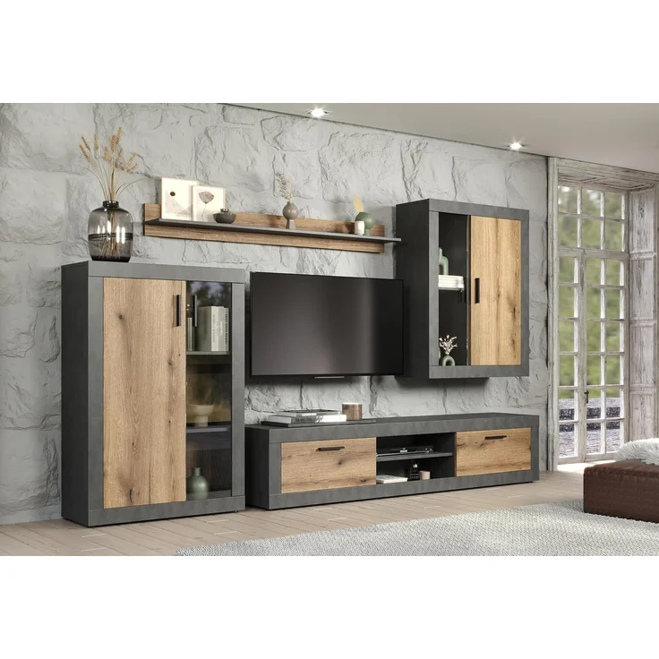 Sideboard Salvada in Evoke Eiche und grau 149 cm – Bild 6