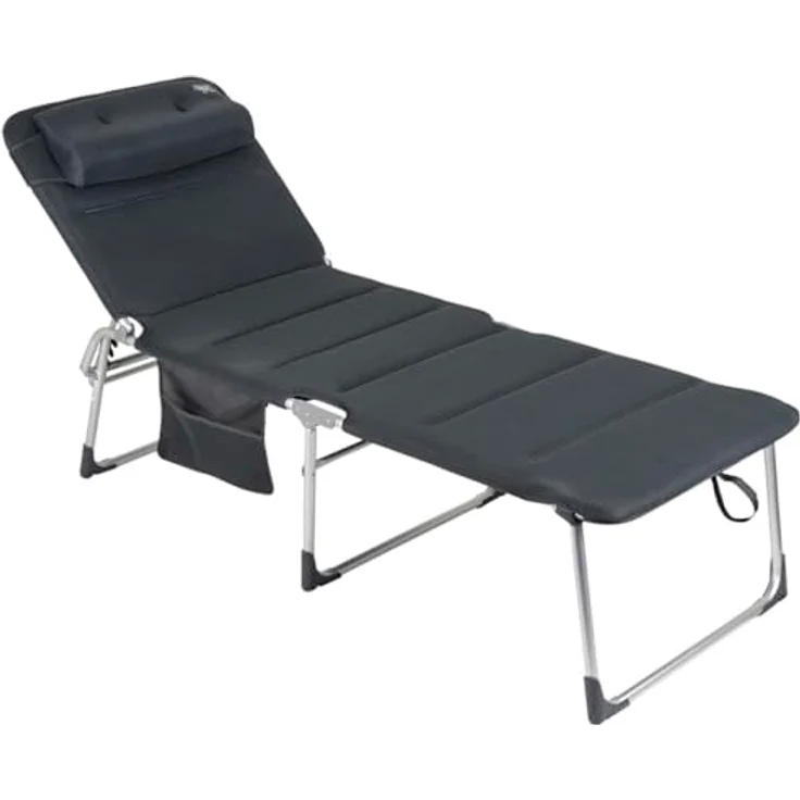 Crespo Dreibeinliege Air Elite, dunkelgrau – Bild 1