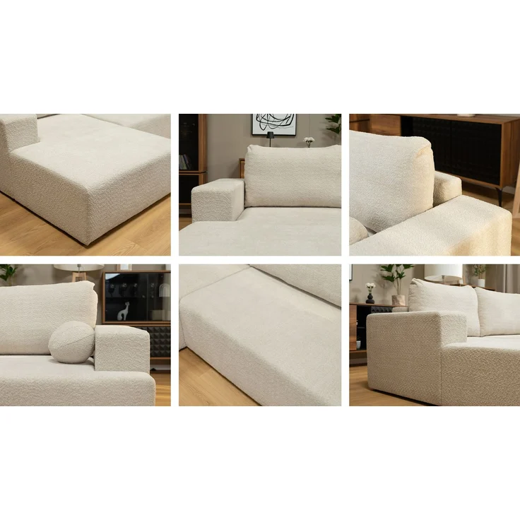 Ecksofa Mivo (Farbe: Margo 227.09, Seite: Rechts) – Bild 7