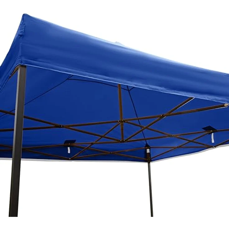 All Seasons Gazebos 3x3 m vollständig wasserdichtes Faltpavillon - Königsblau – Bild 7