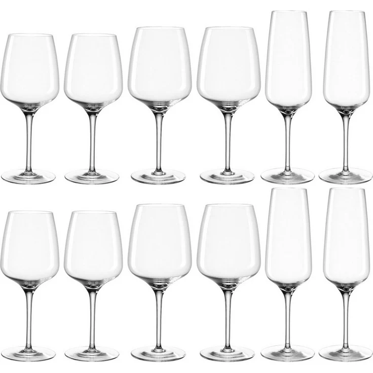 LEONARDO Gläser-Set Kelchglas-Set CESTI, 12-teilig, Kristallglas, spülmaschinengeeignet – Bild 5