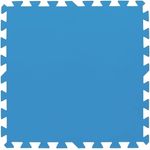 Bestway | Flowclear Pool-Bodenschutzfliesen-Set XL | 18 Stück á 50 x 50 cm | Blau | idealer Schutz für Pool und Rasenfläche