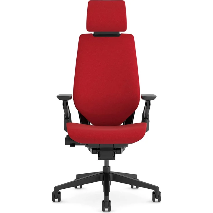 Steelcase Gesture Bürostühle, Stainless Steel, Rot, One Size – Bild 4