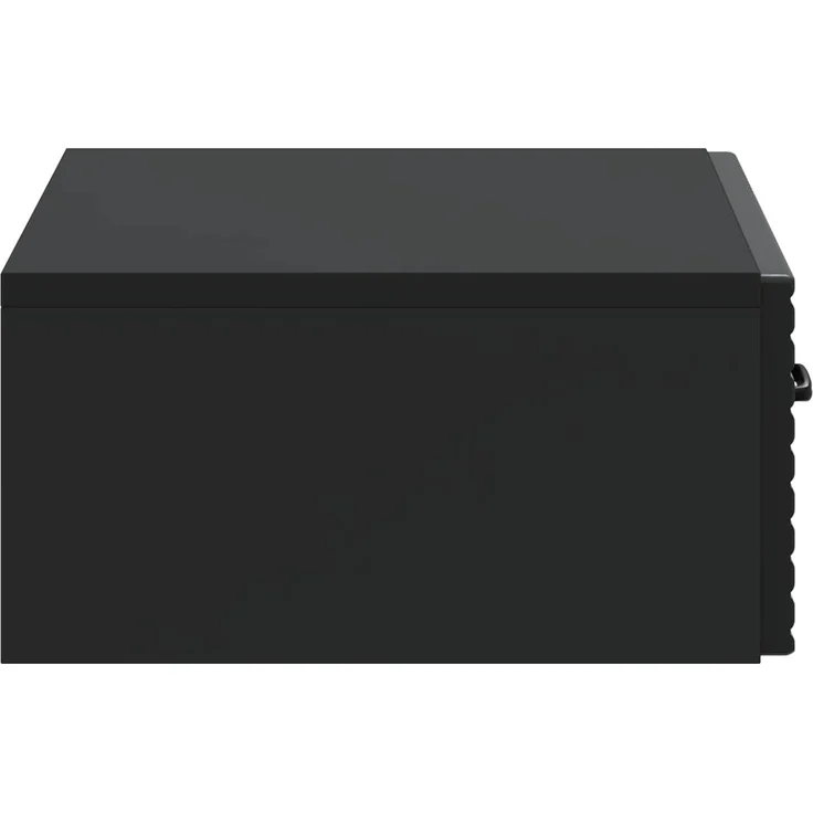 vidaXL Wandmontierter Beistelltisch Schwarz 59 x 34,5 x 17 cm 898656 – Bild 6