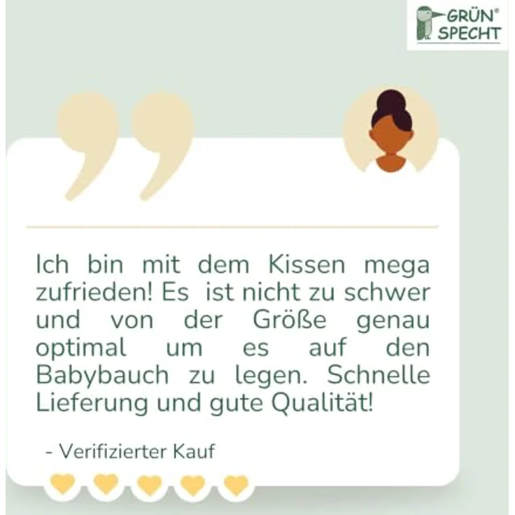 GRÜNSPECHT Traubenkern-Kissen 12 x 12cm, 100% Baumwolle, Tiere | Medizinprodukt: Wärmekissen mit Traubenkernfüllung, Bezug aus 100% Baumwolle, für Mikrowelle & Backofen I Made in Germany – Bild 6