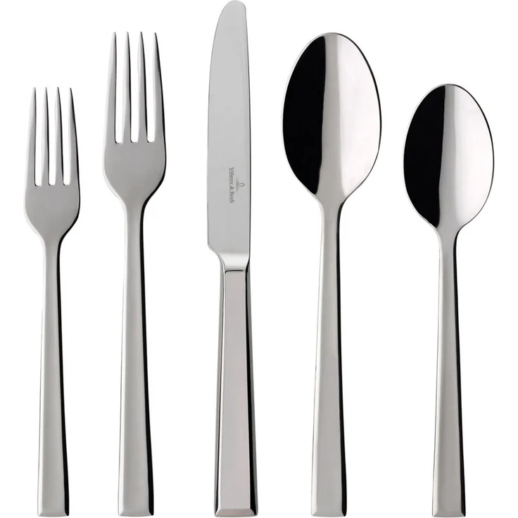 Villeroy & Boch 'Victor' Tafelbesteck 30-teilig, Edelstahl silber – Bild 10