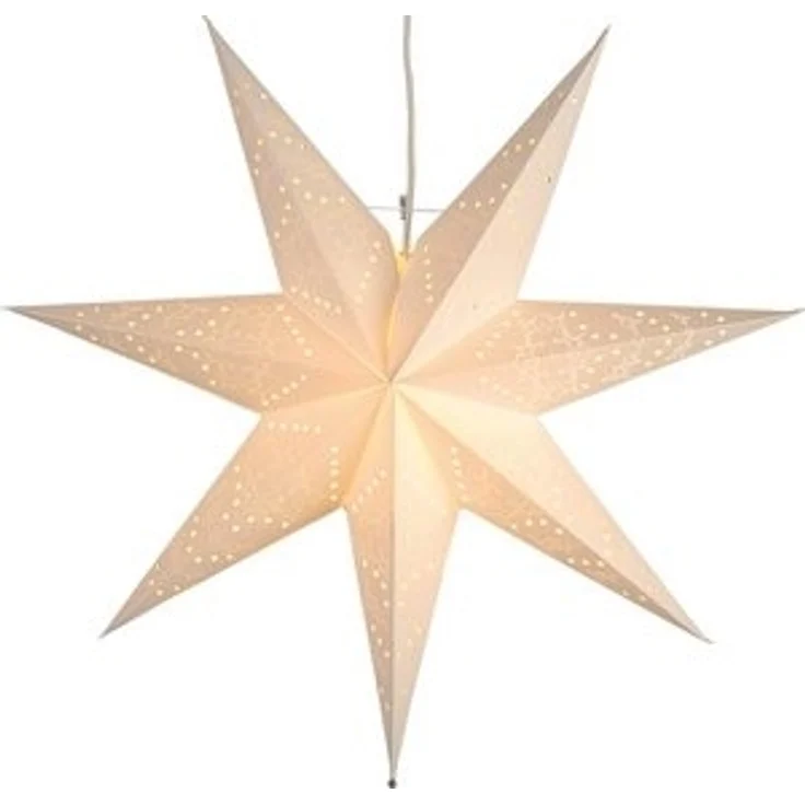 Best Season Papierstern "Sensy Star 55", Vierfarb-Karton, crème – Bild 6