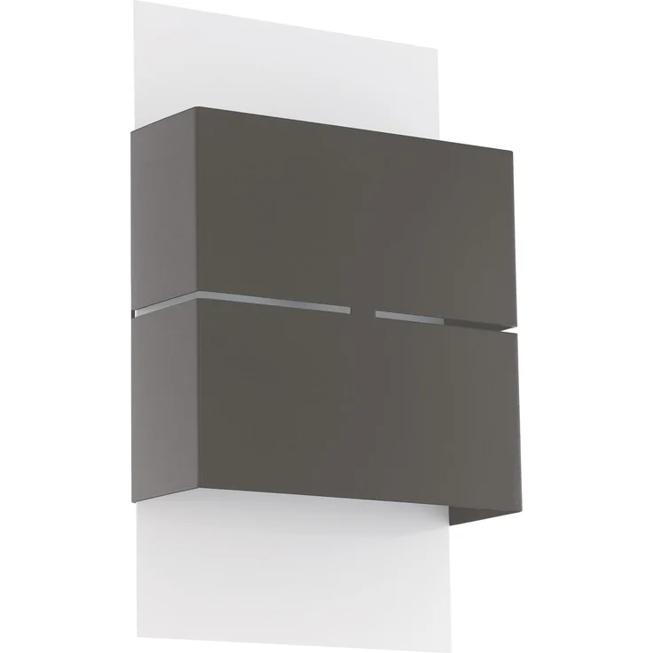 Eglo 93254 Aussen-LED KIBEA Up & Downlight weiß, anthrazit, LED max. 2X2,5W – Bild 1
