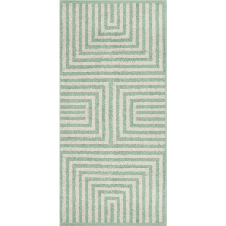 ROSS Handtuch Set Grafik, Frottee (Spar-Set, 6-St), 4 X Handtuch 2 X Duschtuch im Set - Baumwolle - Saugstark – Bild 2