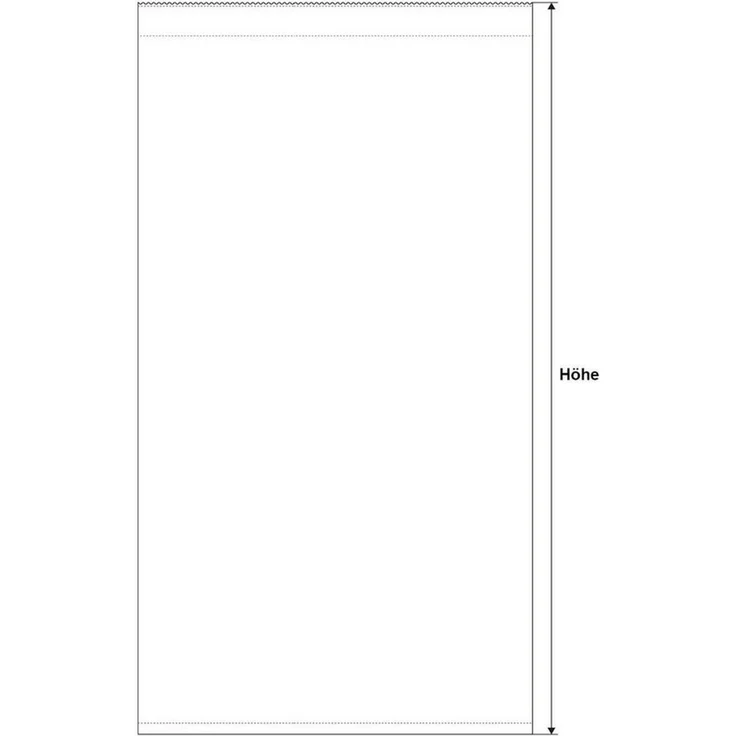 LYSEL® Verdunkelungsvorhang Zugbandschal Thermoka Verdunklung (1 St), abdunkelnd, HxB 175x135cm – Bild 3