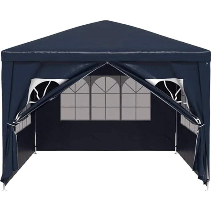 vidaXL Partyzelt 3x4 m Blau 90335 – Bild 9