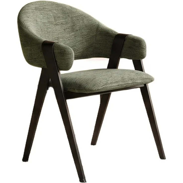 KAWOLA Esszimmerstuhl ARELLA Stoff grün 83 x 63 x 63 cm – Bild 3