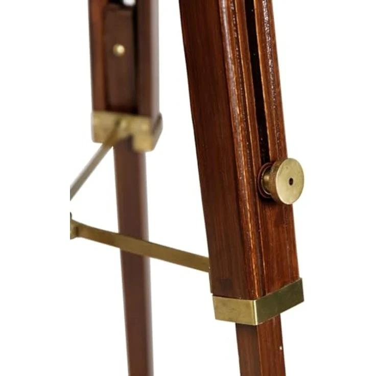 Qazqa Stehlampe Cortin, ohne Leuchtmittel, E27, Braun, Landhaus, Holz, 1-flammig – Bild 5