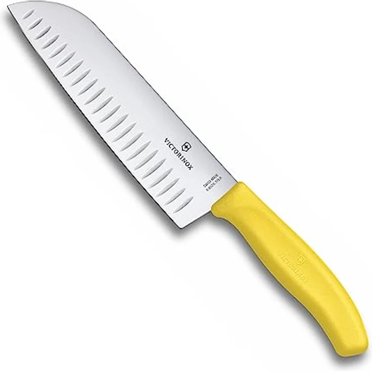 Victorinox Swiss Classic Santokumesser 17cm gelb – Bild 2
