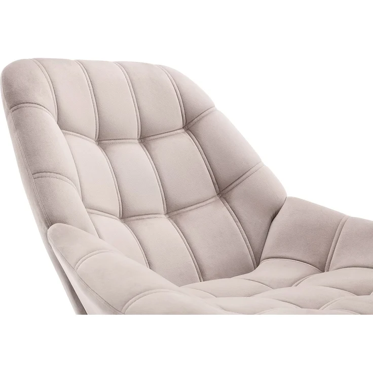 Vente-unique - LUOSTO - Sessel mit gerader Rückenlehne - Holz, Platte - Holz - Beige - 87 x 79 x 83 cm – Bild 5