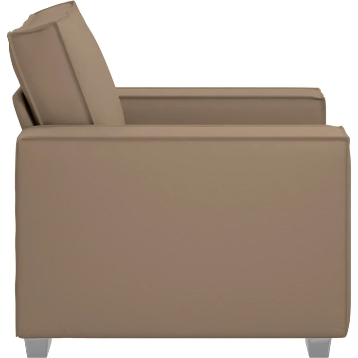 vidaXL Sofa-Sessel Cappuccino 100 cm Kunstleder 4105043 – Bild 4
