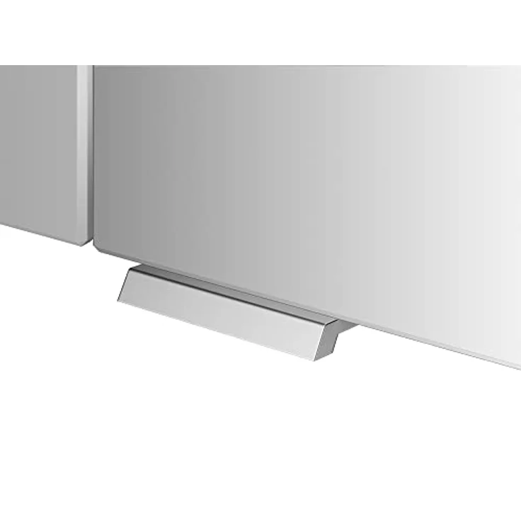Sieper LED-Spiegelschrank KHX 80, anthrazit/weiß, 3 Spiegeltüren, integrierte Steckdose, verstellbare Glas-Einlegeböden – Bild 5