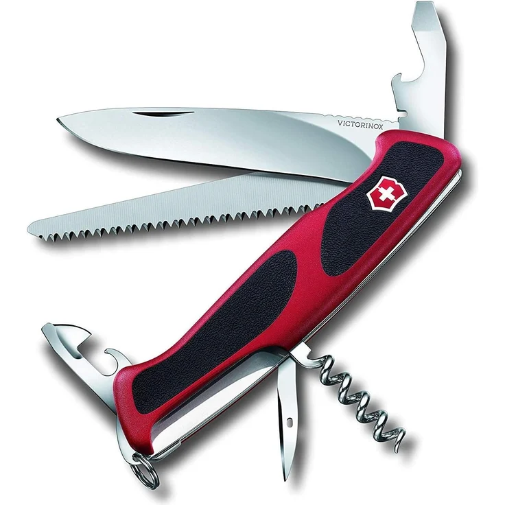 Victorinox Ranger Grip Taschenwerkzeug rot / schwarz – Bild 1