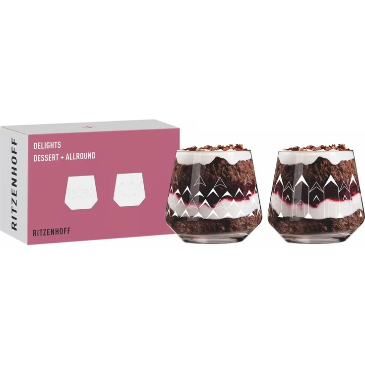 Ritzenhoff 6121001 Dessertglas-Set F23 001 DELIGHTS Ana Vasconcelos 2023