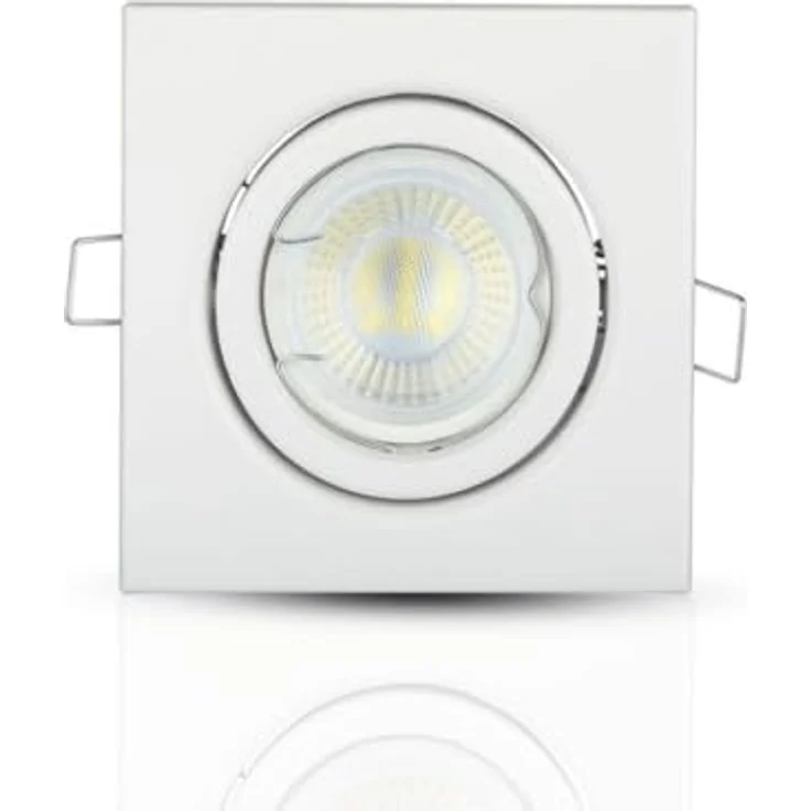 V-TAC Einbaustrahler GU10, weiß, hochwertig für LED-Lampen – Bild 4