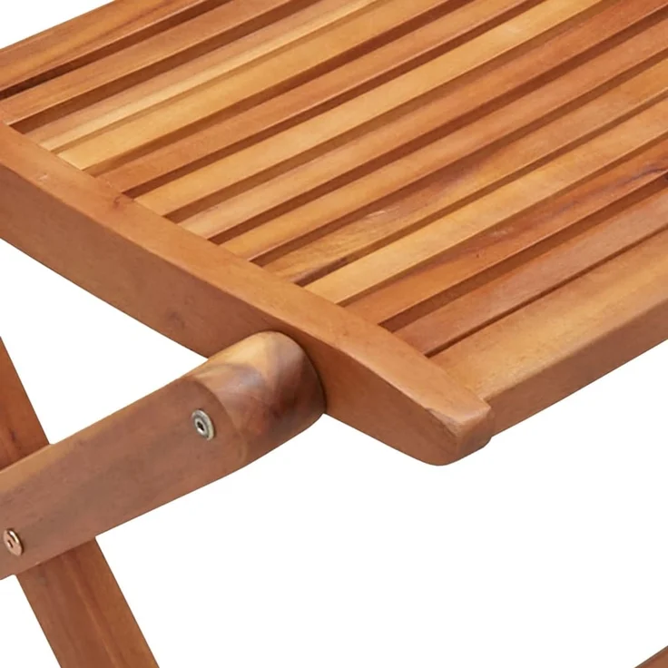vidaXL Gartenstühle 2 Stk. Klappbar Massivholz Akazie 367696 – Bild 8