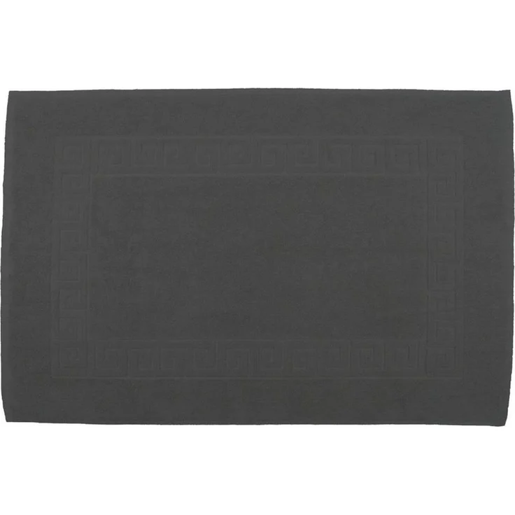 Julie Julsen Badematte 1-Badematte-Grau-50 x 40 cm, Baumwolle, Spiral – Bild 1