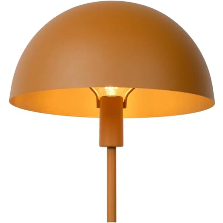 Lucide 45596/01/44, Nachttischlampe mit E14 Fassung für dimmbare und Smart-Home-Leuchtmittel, weiß – Bild 6