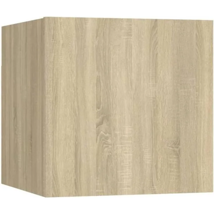 vidaXL 6-tlg. TV-Schrank-Set Sonoma-Eiche Spanplatte [3079035]