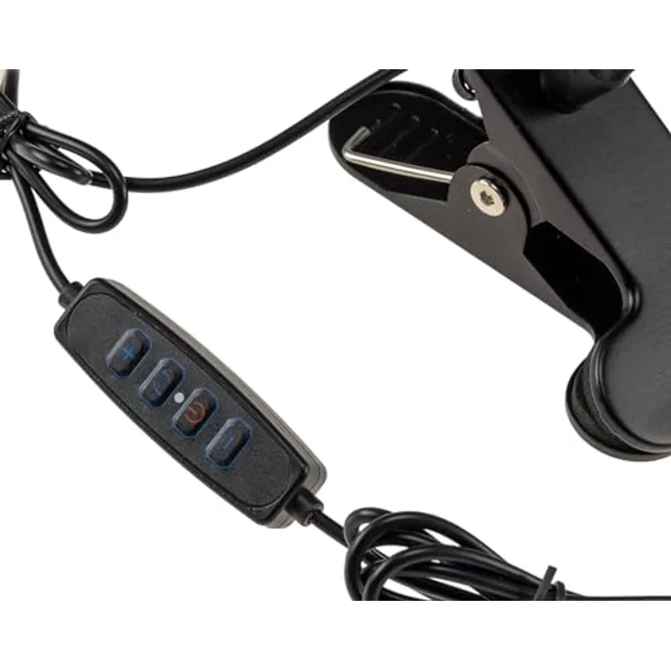 LED Klemmleuchte mit USB-Betrieb 40cm Schwanenhals, dimmbar, 55lm – Bild 4