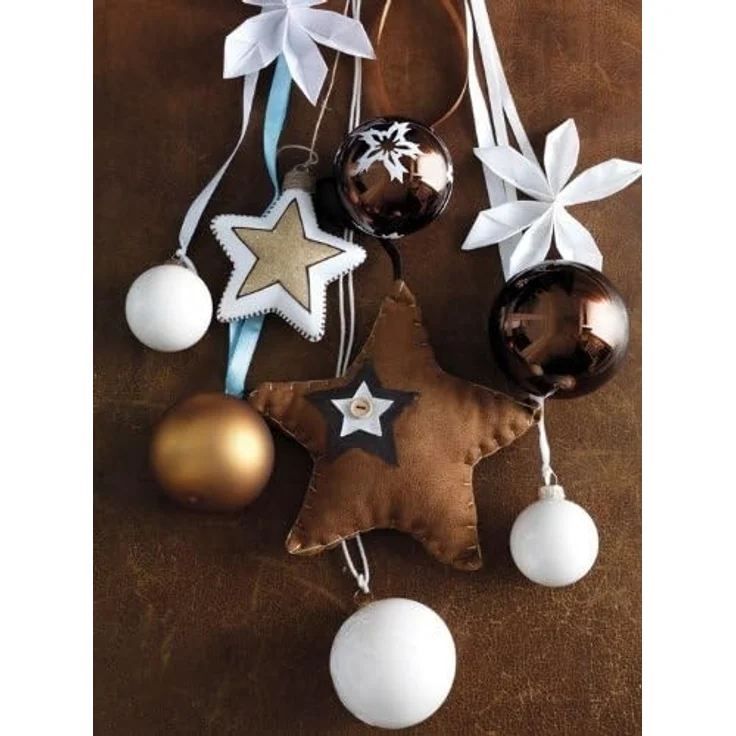 Weihnachtskugel-Box WINTERWEISS D 10 cm weiß – Bild 2