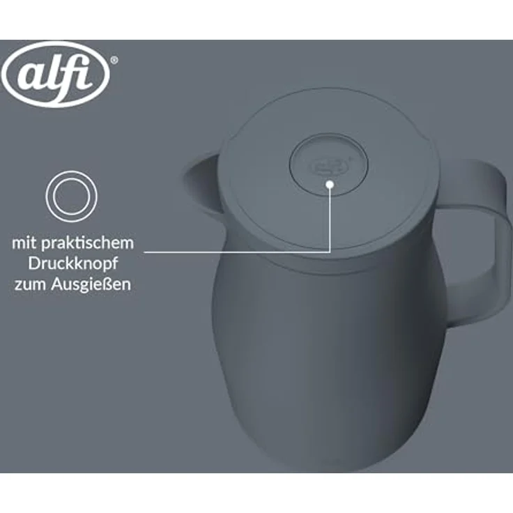 Alfi Isolierkanne Neo stormy grey 1,00l – Bild 5