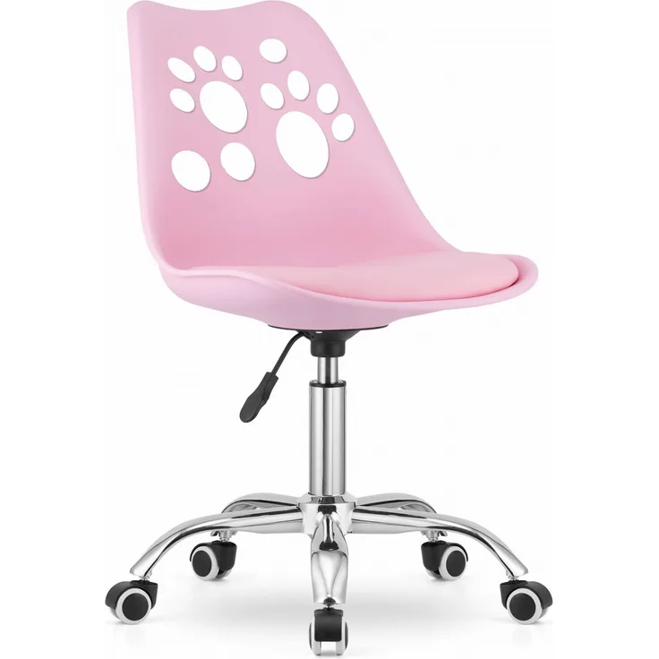 Valora PRINT Drehstuhl, rosa, ergonomisches Design fürs Homeoffice