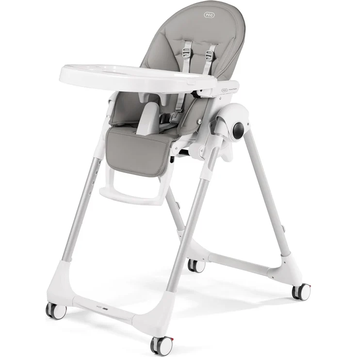 Peg Perego 'Prima Pappa Follow Me' Hochstuhl Ice (Lederimitat)