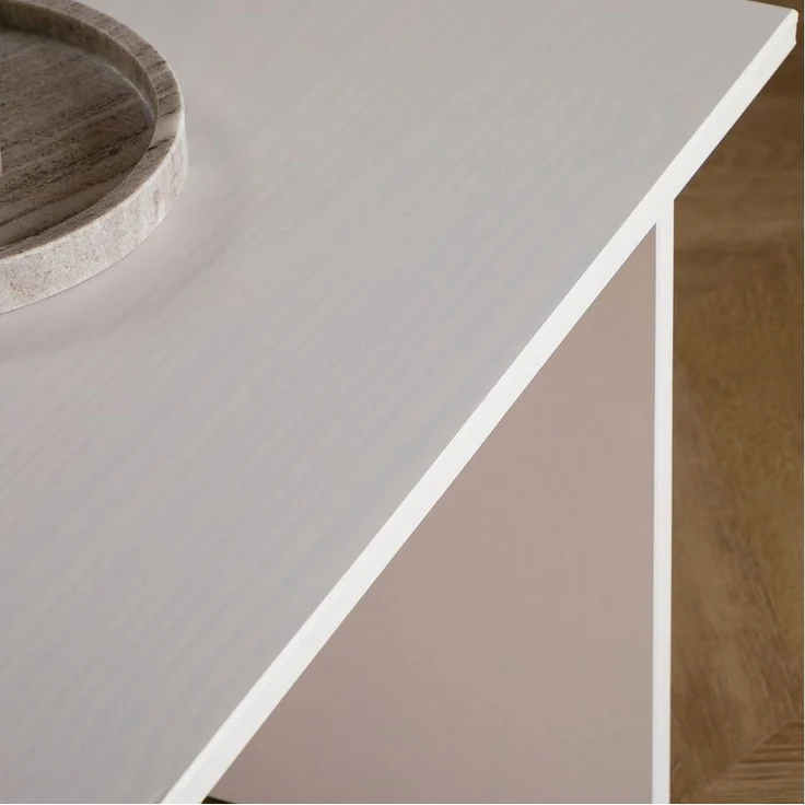 IDIMEX Couchtisch SALTO, Wohnzimmertisch aus Kiefer Massivholz, rechteckig, Sofatisch weiß – Bild 3