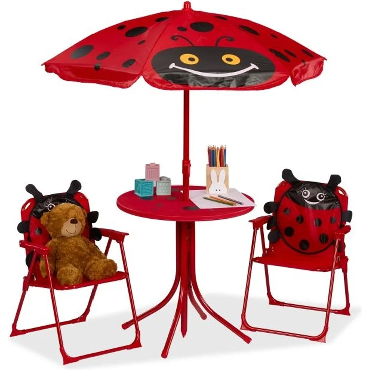 Camping Kindersitzgruppe mit Schirm 10028889_766 – Bild 1