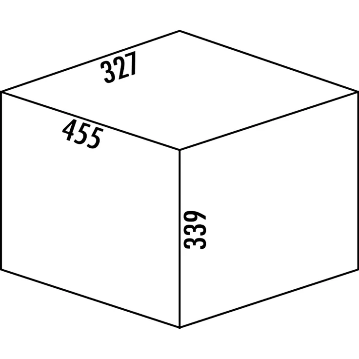 NABER CLAP 3/500-2 Abfallsorter 30 Liter (2x 15) in Anthrazit ab 50 cm Schrankbreite – Bild 2