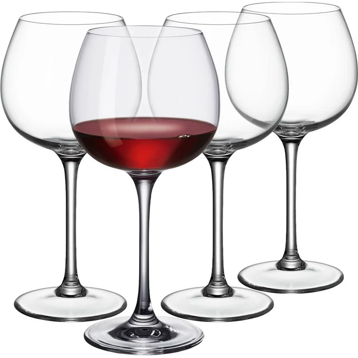 Villeroy & Boch Purismo Wine Burgunder Rotweinglas 200 ml 4er Set – Bild 1