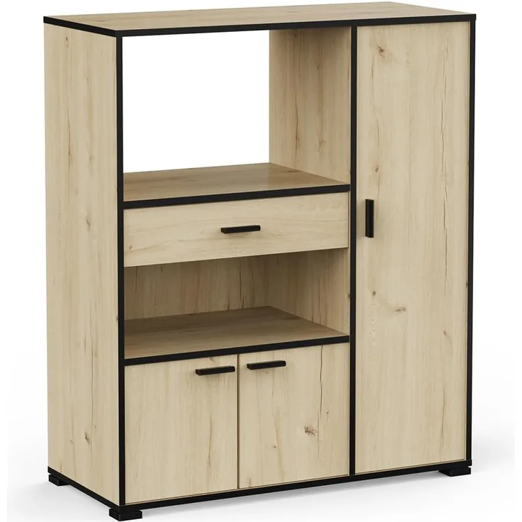 habeig Küchenregal Küchenschrank 955 Schrank Küchenregal Küchenmöbel Singleküche Küche