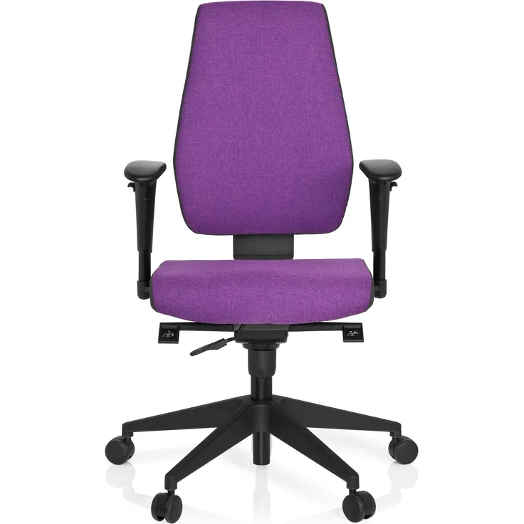 hjh OFFICE Profi Bürostuhl PRO-TEC 500 Stoff lila