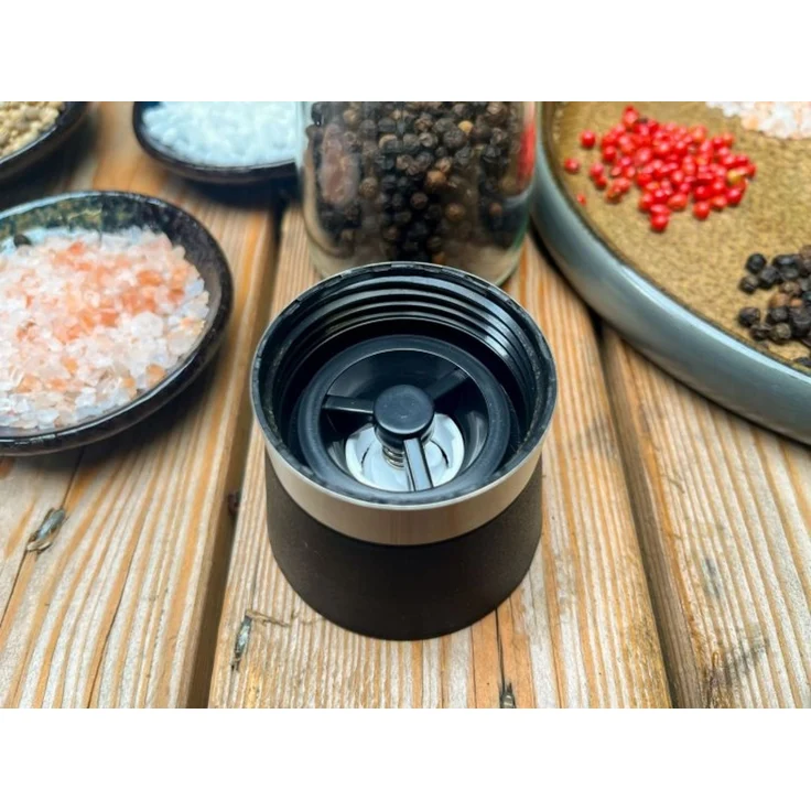 Grillfürst Gewürzmühle 3er Set - für Salz, Pfeffer, Gewürze und Gewürzmischungen – Bild 5